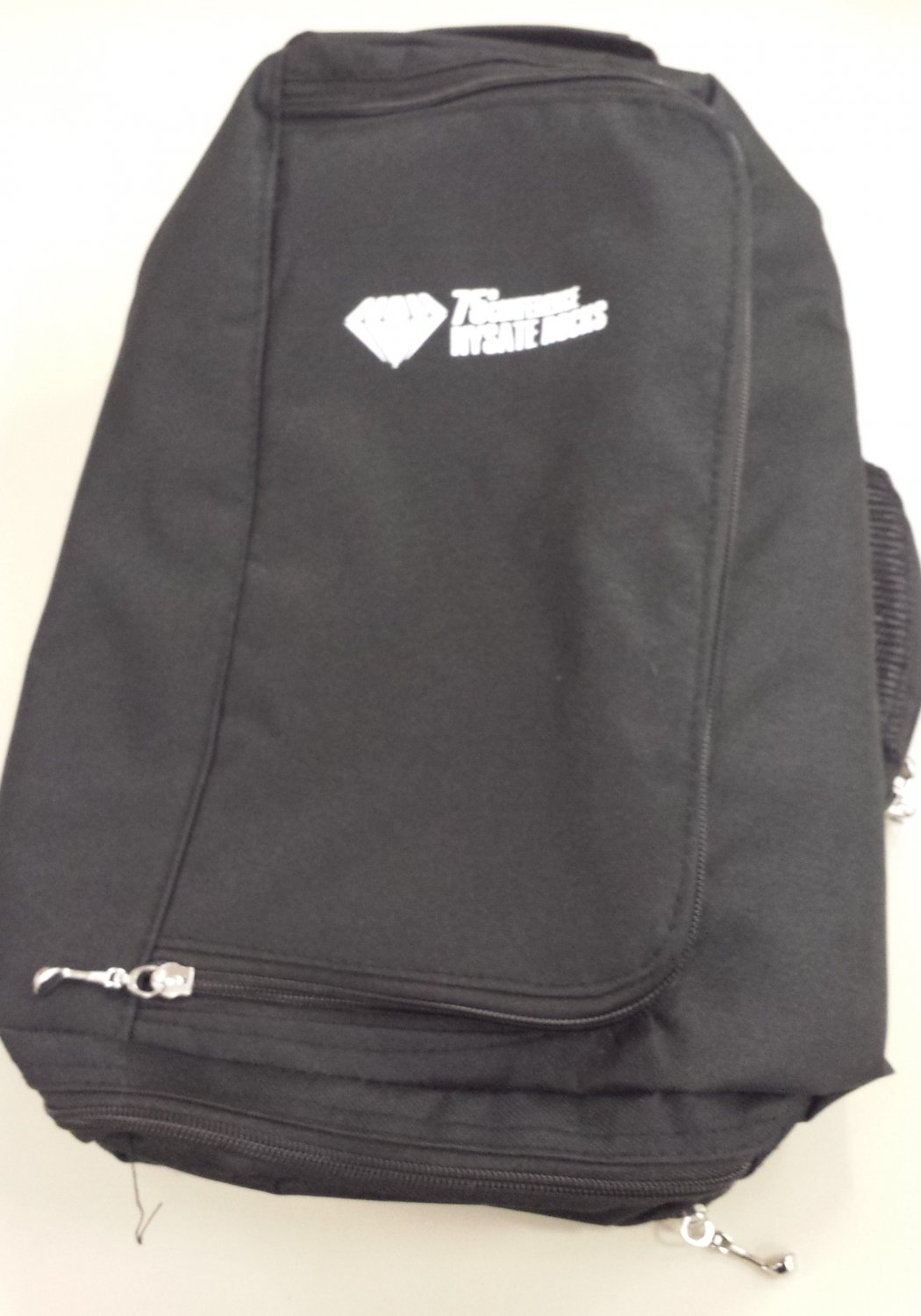 Travel shoe bag with NYSATE logo