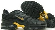 Men's Nike Air Max TN Plus- Black & Yellow