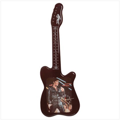 ELVIS GUITAR CLOCK