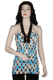 Halter Top # TH5827Blue
