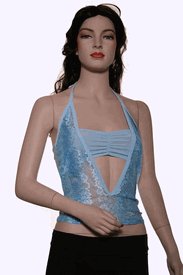 Halter Top # TH2363Skyblue