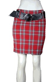 Skirt # S9305Red