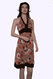 Dress# D2179Brown