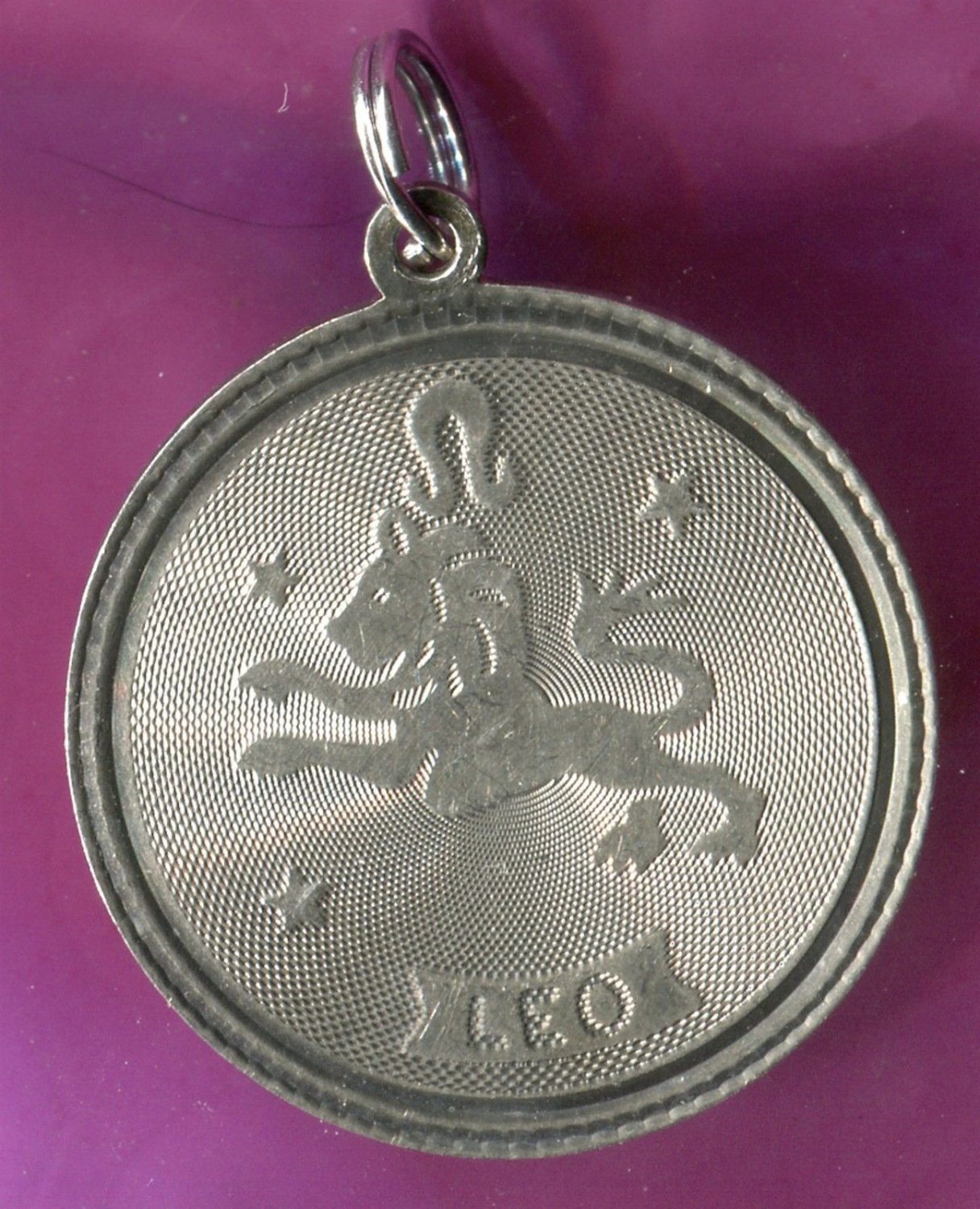 LEO charm AC STERLING 925 SILVER ZODIAC HOROSCOPE ASTROLOGY