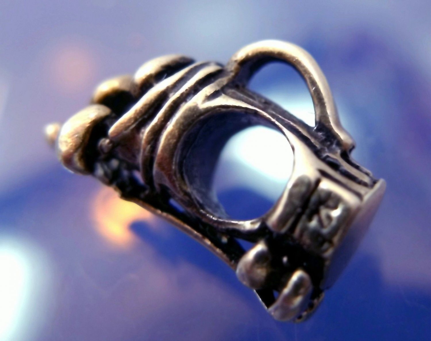 CHARM: sterling 925 silver RCI Golf Bag Bead Charm