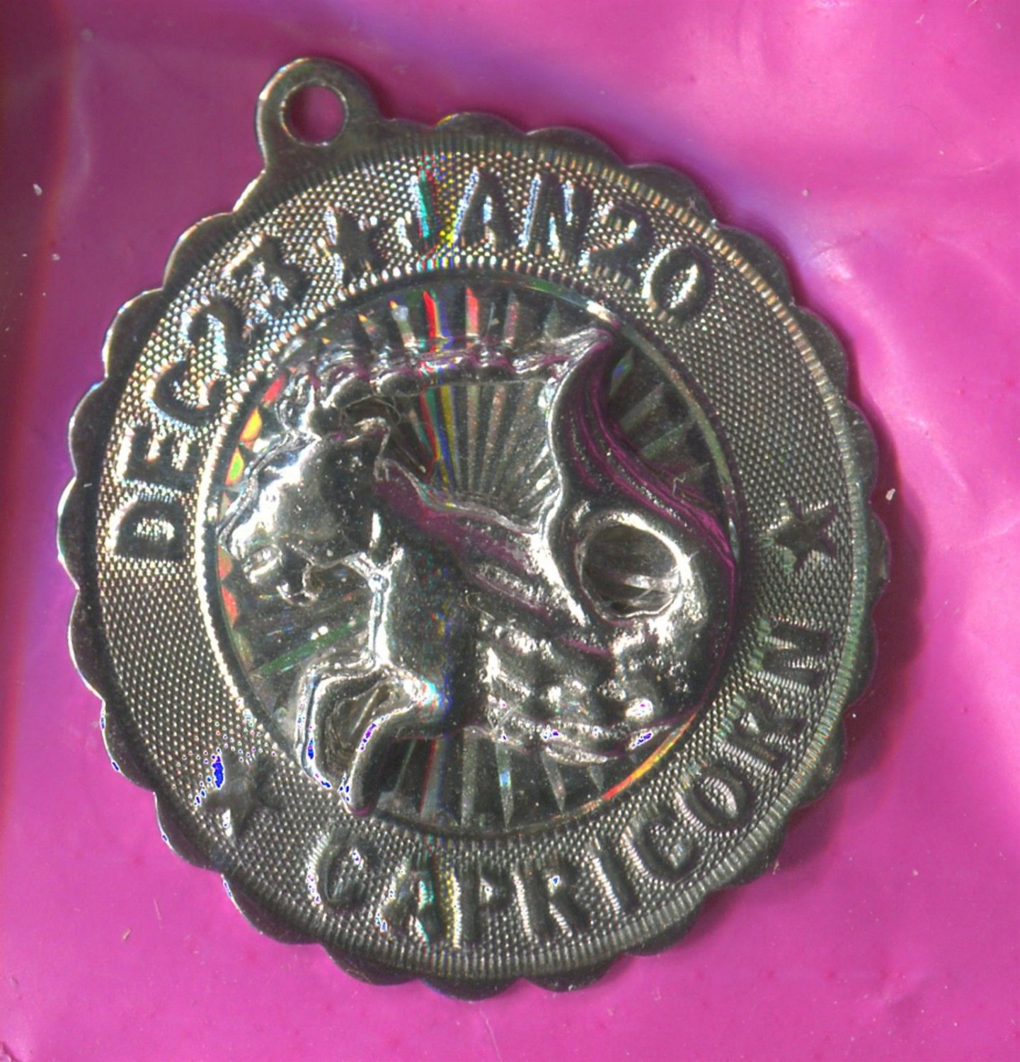 CAPRICORN charm CREA STERLING 925 SILVER ZODIAC HOROSCOPE ASTROLOGY
