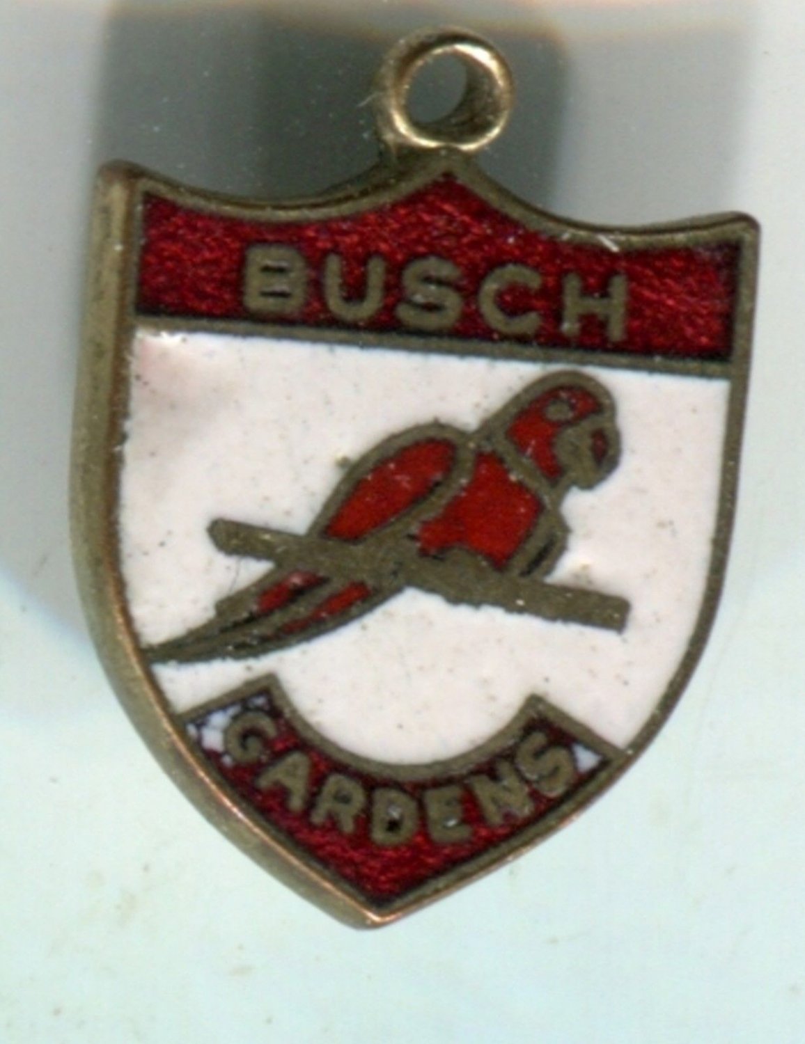 BUSCH GARDENS, FL : ENAMEL VACATION TRAVEL SOUVENIR CHARM