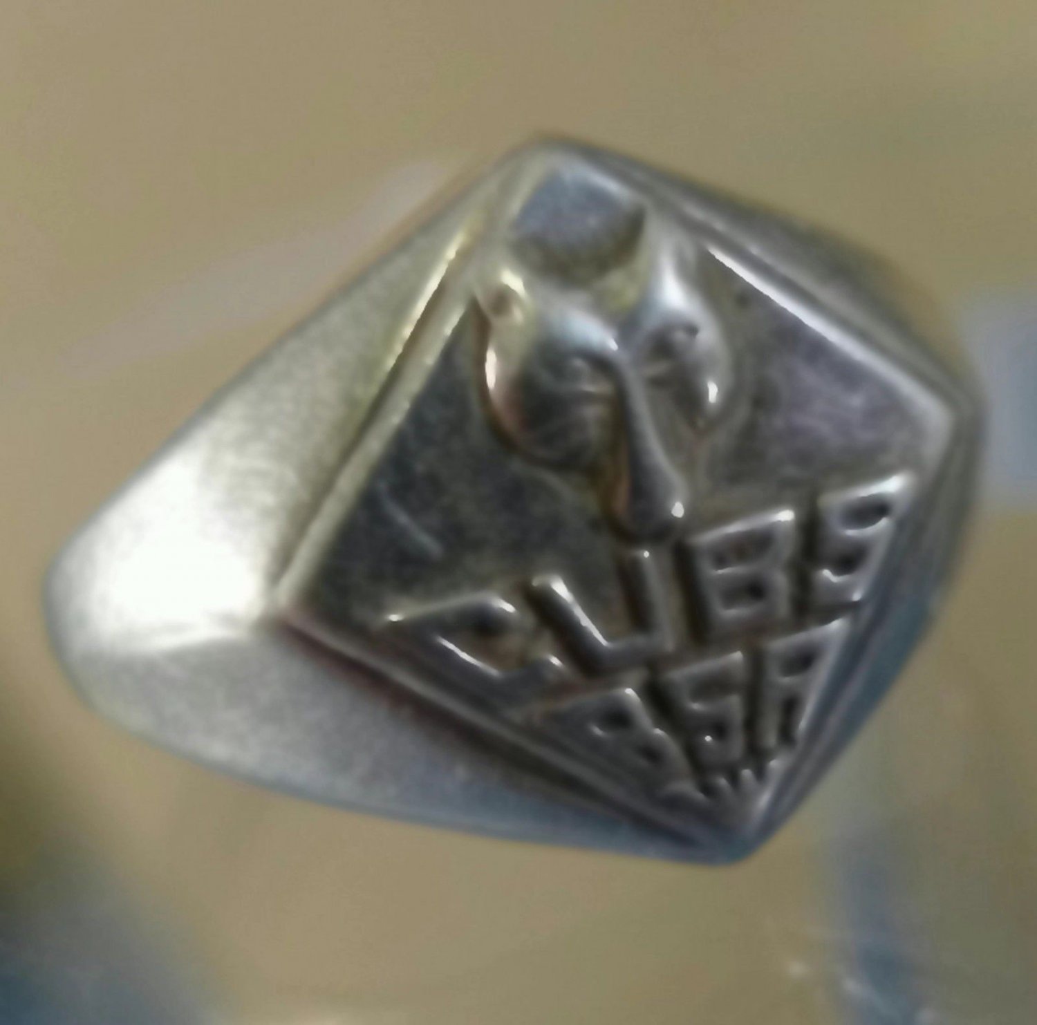 Size 7 Ring : vintage Sterling Scout Ring : CUBS BSA : Boy Scouts of America