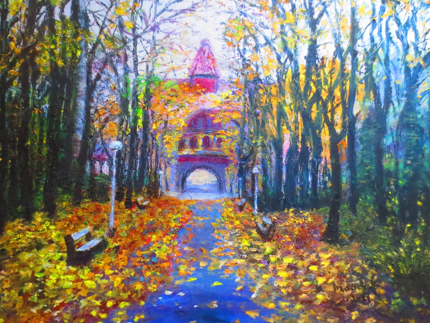 Oil Painting — Romance—Fine Art Oil Painting-Size: 20" x 24" (50 cm x 60 cm)