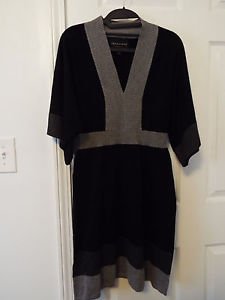 connected apparel size small s colorblock kimono sweater dress