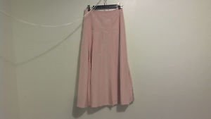 express nylon polyester pink skirt xs 1/2