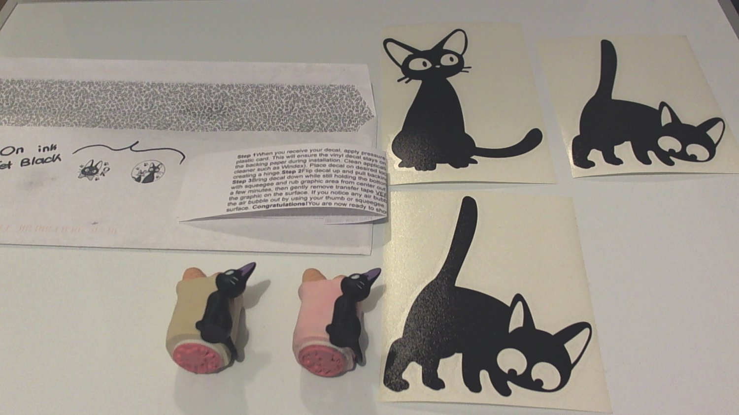 Kiki's Delivery Service stamp stamps and vinyl decal decals
