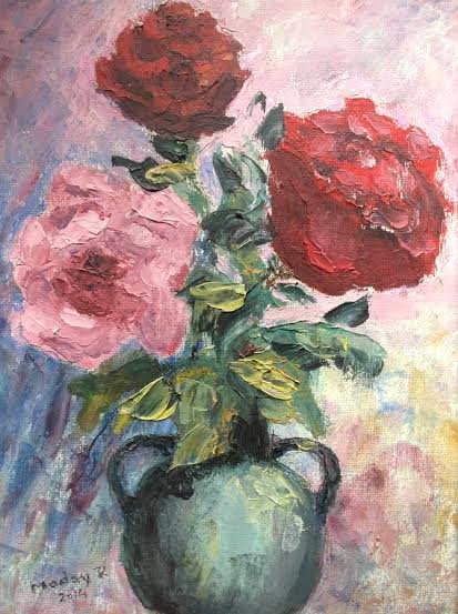 Oil Painting —Love—Fine Art Oil Painting-Size: 12" x 8" (30 cm x 20 cm)