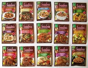 Indonesian Food Spice & Seasoning BAMBOE Curry Soup Stew Chicken U.S. SELLER New