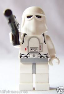 LEGO GALACTIC EMPIRE Star Wars SNOWTROOPER Minifigure 8084 w/ SHORT BLASTER LkNw