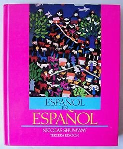 Holt ESPANOL En ESPANOL Spanish Language Textbook TERCERA EDICION by Shumway