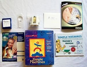 SIMPLE MACHINES Science for Kids CD INCLUDED Engineering Ages 8-14 Incomplete