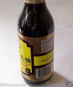 LIGHT SOY SAUCE 3 x 20 oz NO artificial colors , flavors or preservatives NO MSG