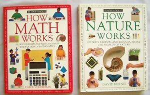 HOW NATURE WORKS + HOW MATH WORKS by Reader's Digest FOR PARENTS & KIDS TO SHARE