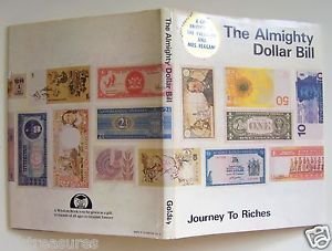 SIGNED First Edition THE ALMIGHTY DOLLAR BILL Journey To Riches ADRIENNE GOLDAY
