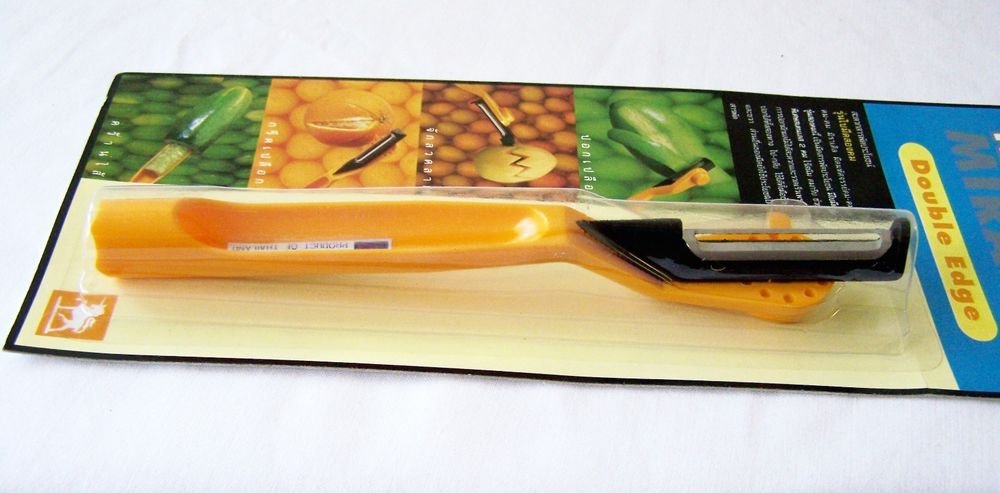 VEGETABLE & FRUIT PEELER x2 Corer DOUBLE EDGE Miracle Tool Thai NEW Ships fr USA