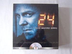 24 DVD BOARD GAME Teens Adults 2+ Plyrs FOX HIT ACTION SHOW Agent Jack Bauer NEW