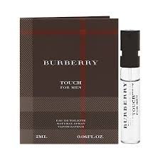Burberry Touch Men Cologne New Travel Size 0.04oz