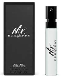 Mr. Burberry Men Cologne Sample New Travel Size New