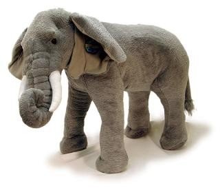 Standing Elephant with Sound (36")