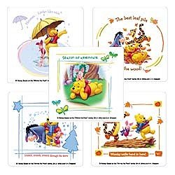 Smilemakers.com Stickers Pooh 100 Acre Woods