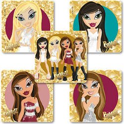 Smilemakers.com Stickers Bratz