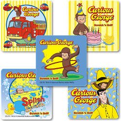 Smilemakers.com Stickers Curious George 2