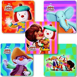 Smilemakers.com Stickers Jo Jo's Circus