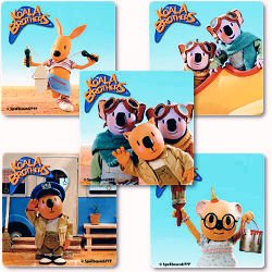 Smilemakers.com Stickers Koala Brothers