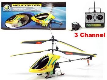3 Channel R/C Helicopter Yellow