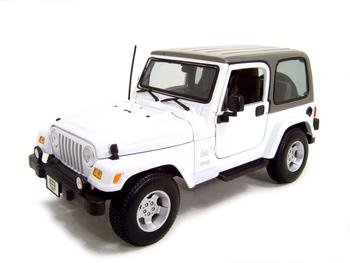 Jeep Wrangler Sahara 1:18 diecast
