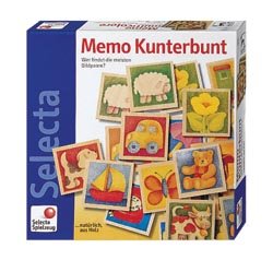 Selecta Keepsake Wooden Memory Game