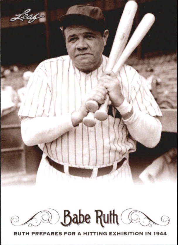Leaf Babe Ruth Collection Babe Ruth