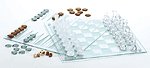 CHESS SET CRYSTAL GAME SET