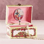 PAPER MUSICAL JEWELRY BOX