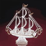 SPUN GLASS SCHOONER