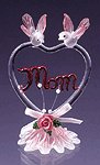 COLOR GLASS MOM HEART
