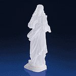 FROSTED JESUS WITH LED LIGHT