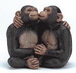 ALAB. KISSING MONKEY COUPLE