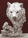 ALAB WHITE TIGER W TIGER HEAD