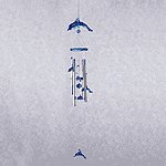 PK 3 ACRYLIC DOLPHIN WINDCHIME