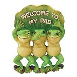 ALAB. WELCOME TO MY PAD FROGS
