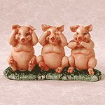 ALAB HEAR, SEE, SPEAK PIGS