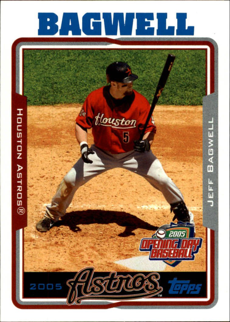 2005 TOPPS OPENING DAY #107 JEFF BAGWELL