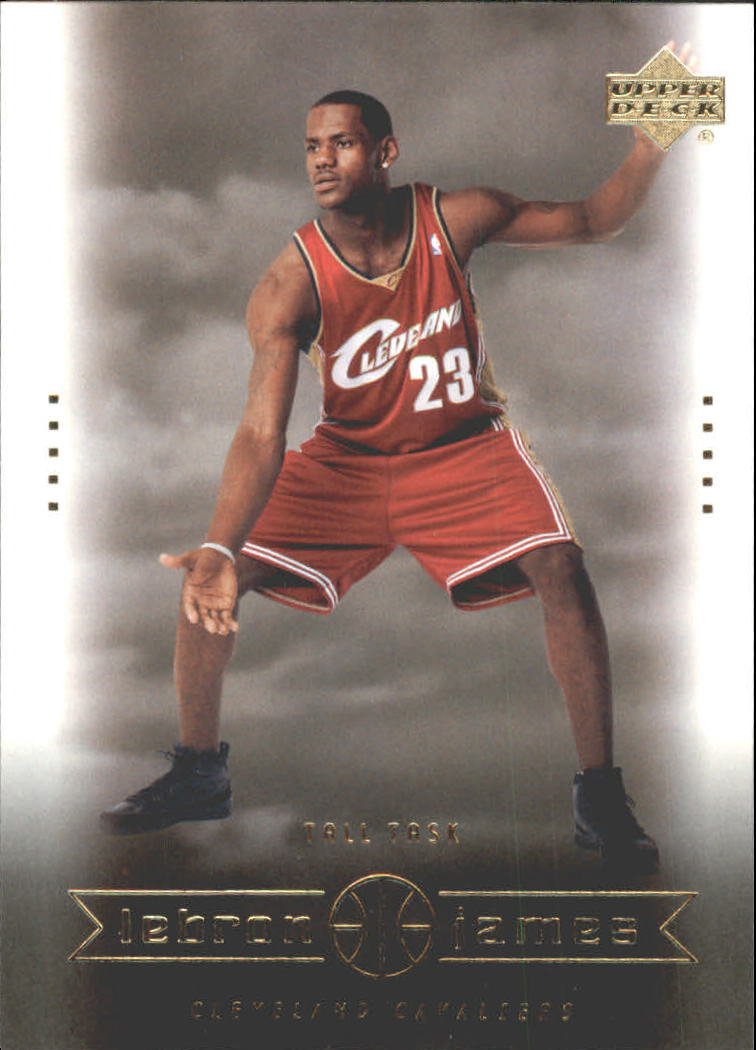 2003 UPPER DECK LEBRON JAMES BOX SET #27 LEBRON JAMES/TALL TASK